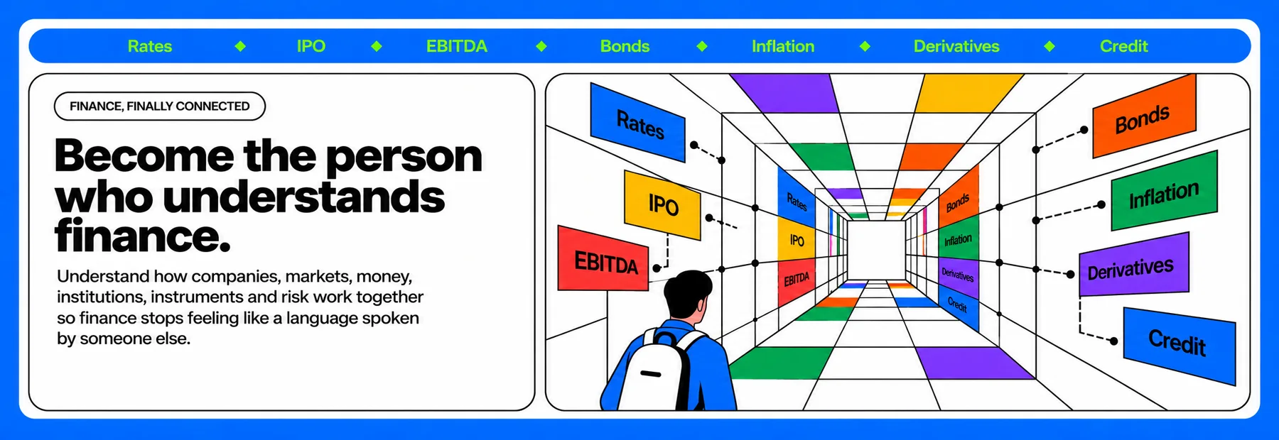 Become the person who understands finance