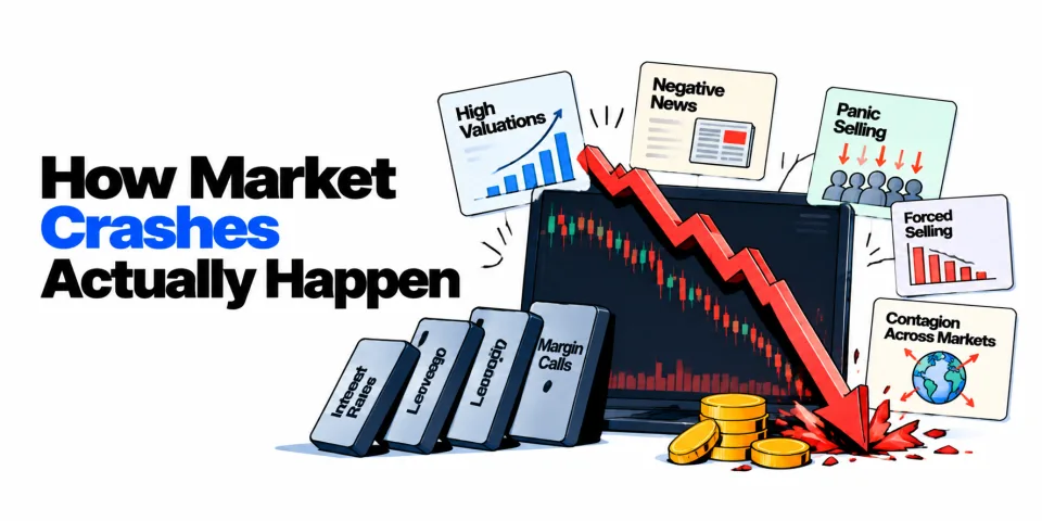 How market crashes actually happen