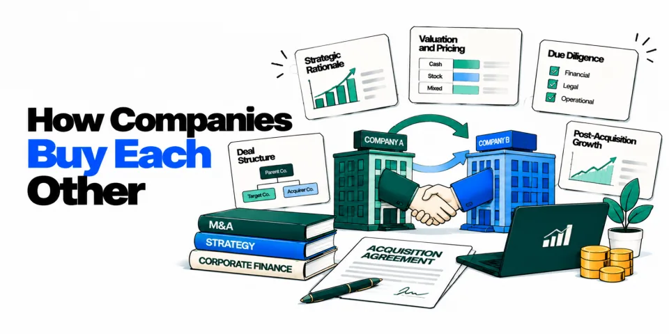How companies buy each other